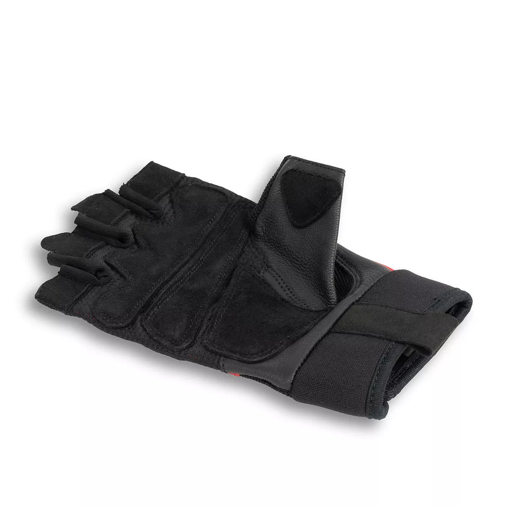 SCITEC NUTRITION RED Style leather gloves