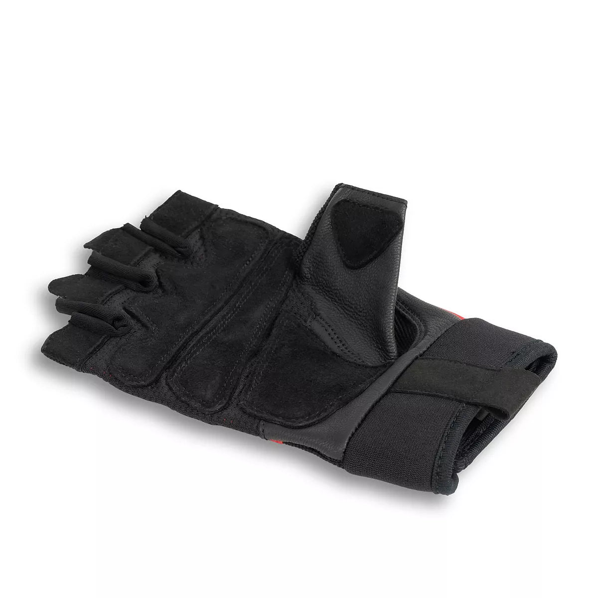 SCITEC NUTRITION RED Style leather gloves
