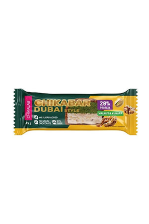 CHIKALAB Glazed protein bar 45g (Walnut & pistachio & kataifi)