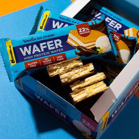 BOMBBAR Glazed Wafer Bar 45g