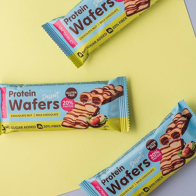 CHIKALAB  Glazed  Dessert Wafer Bar 40g