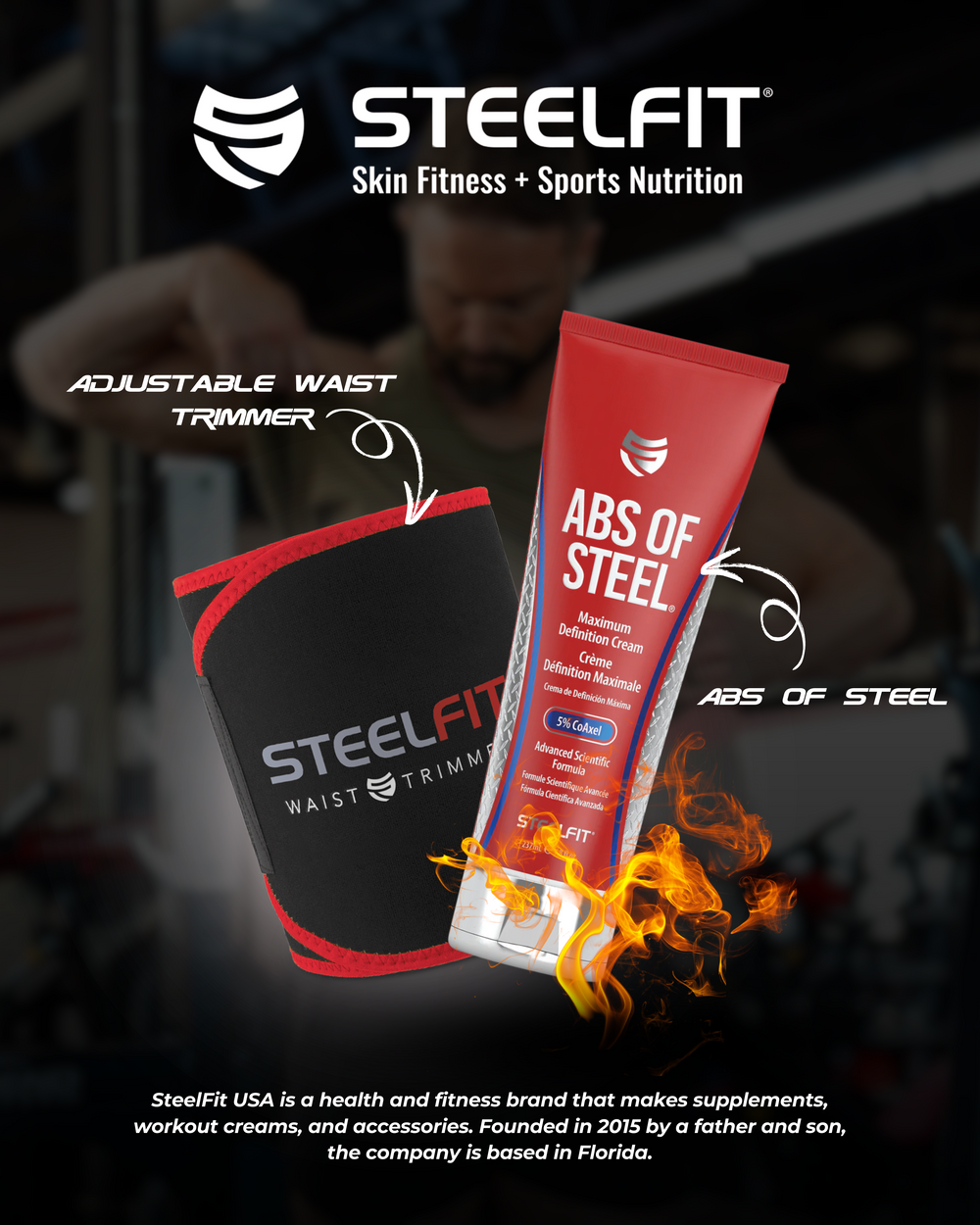 STEELFIT Abs of Steel + Waist Trimmer Combo