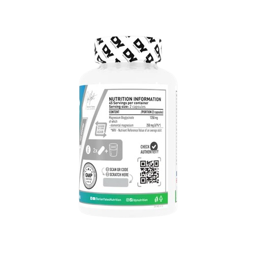 Magnesium Bisglycinate 90 Capsules