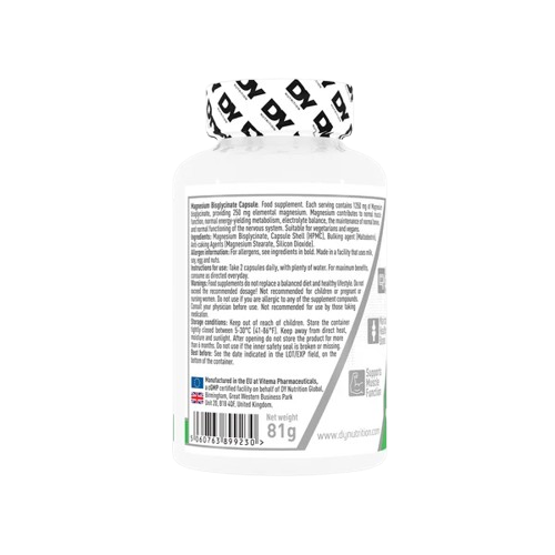 Magnesium Bisglycinate 90 Capsules