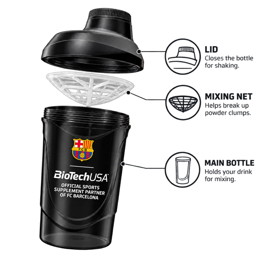 BIOTECH USA FC Barcelona Shaker - 600 ml