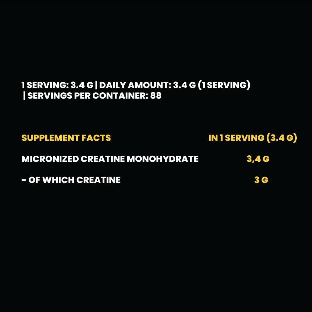 100% Creatine Monohydrate