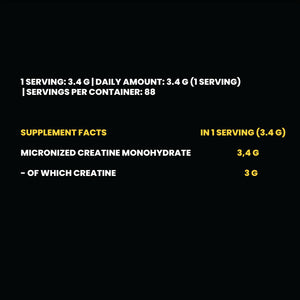 100% Creatine Monohydrate
