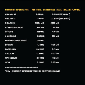 Collagen + Vitamin C + Hyaluronic Acid - Liquid