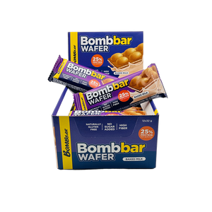 BOMBBAR High Fiber & Gluten Free Protein Wafer