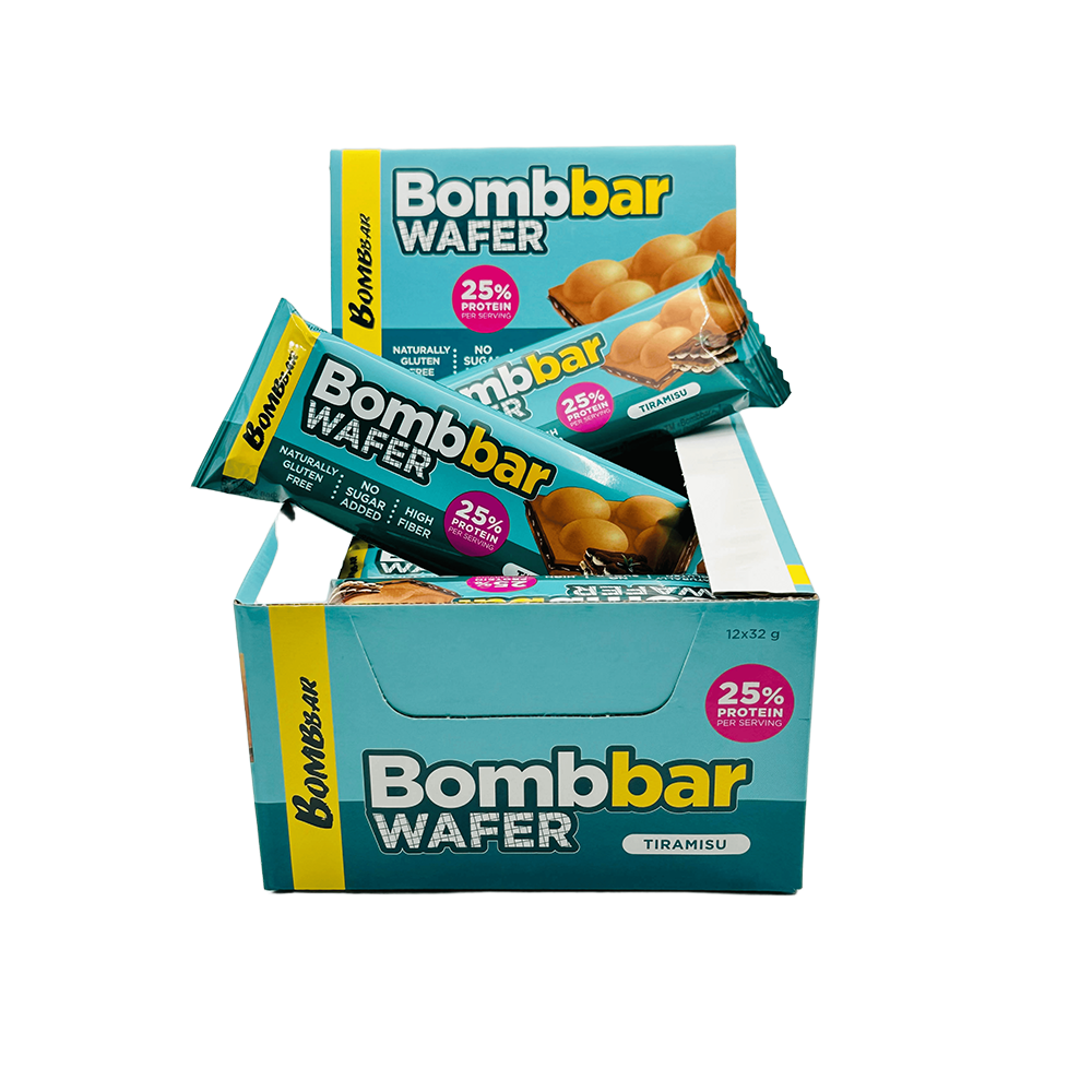 BOMBBAR High Fiber & Gluten Free Protein Wafer