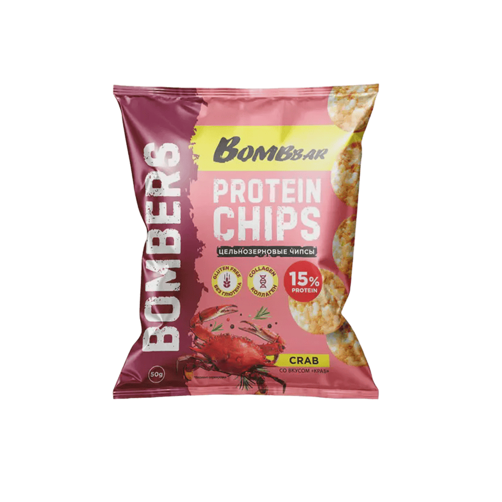 BOMBBAR Whole Grain Protein Chips 50g