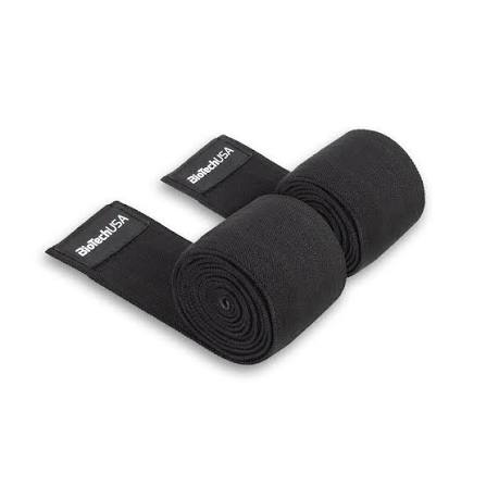 BioTechUSA Uniszex Knee wraps Black