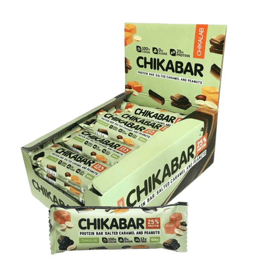 Chocolate covered protein bar with filling 60g