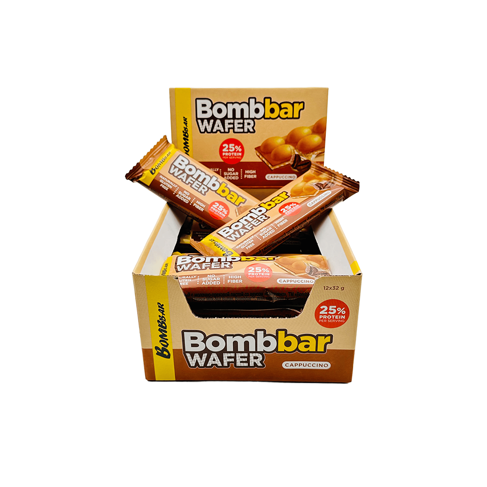 BOMBBAR High Fiber & Gluten Free Protein Wafer